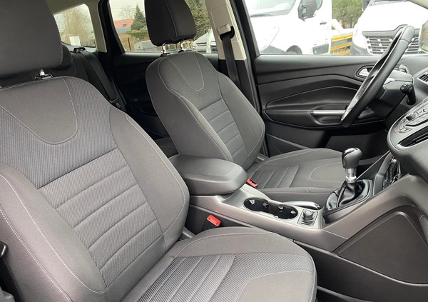 Ford Kuga cena 44999 przebieg: 231057, rok produkcji 2013 z Brzesko małe 352